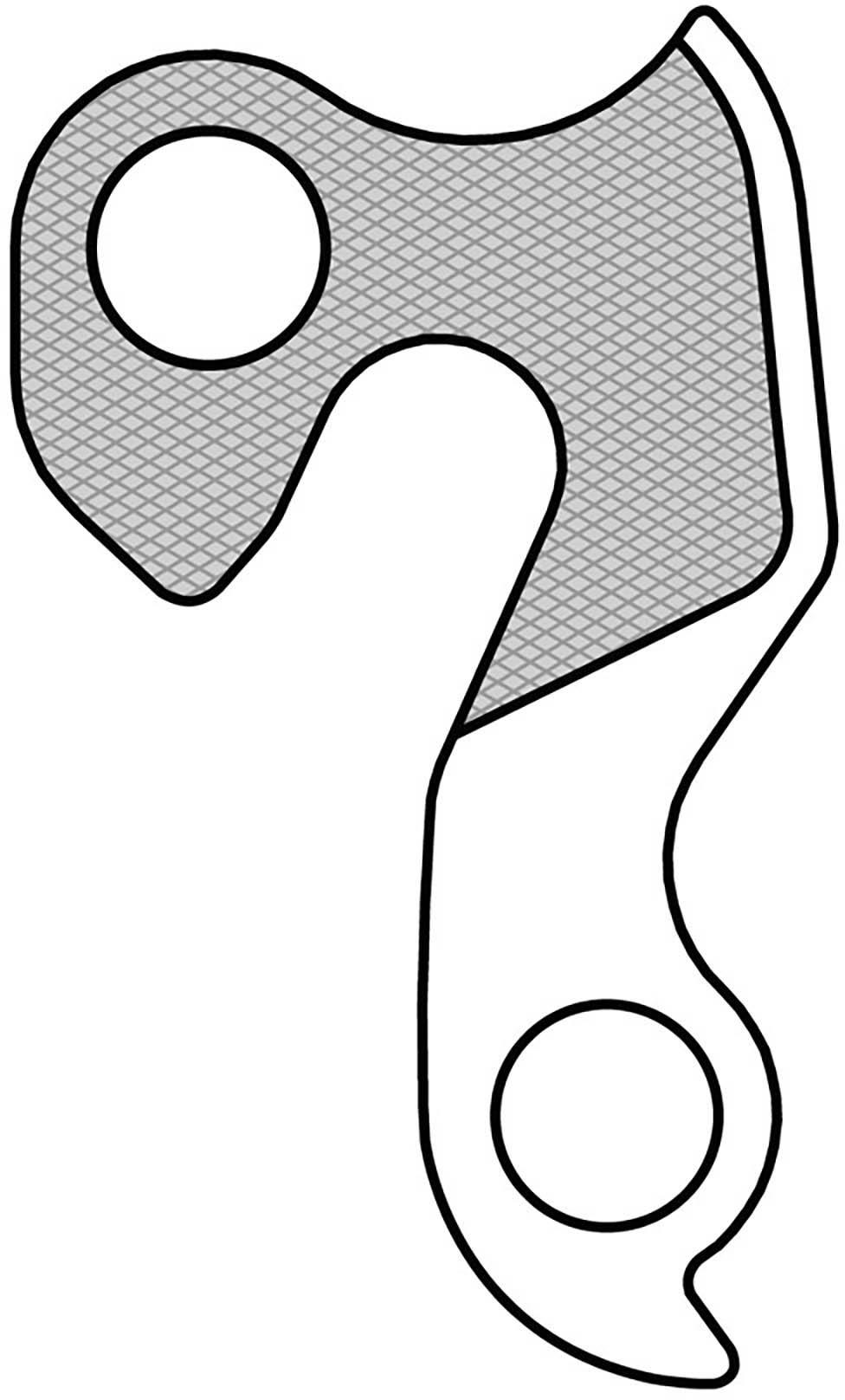 M Part Gear Hanger GH-117
