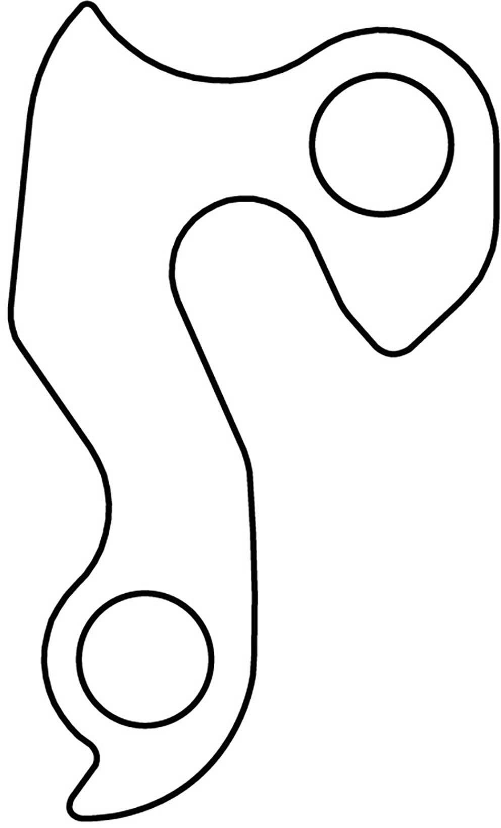 M Part Gear Hanger GH-117
