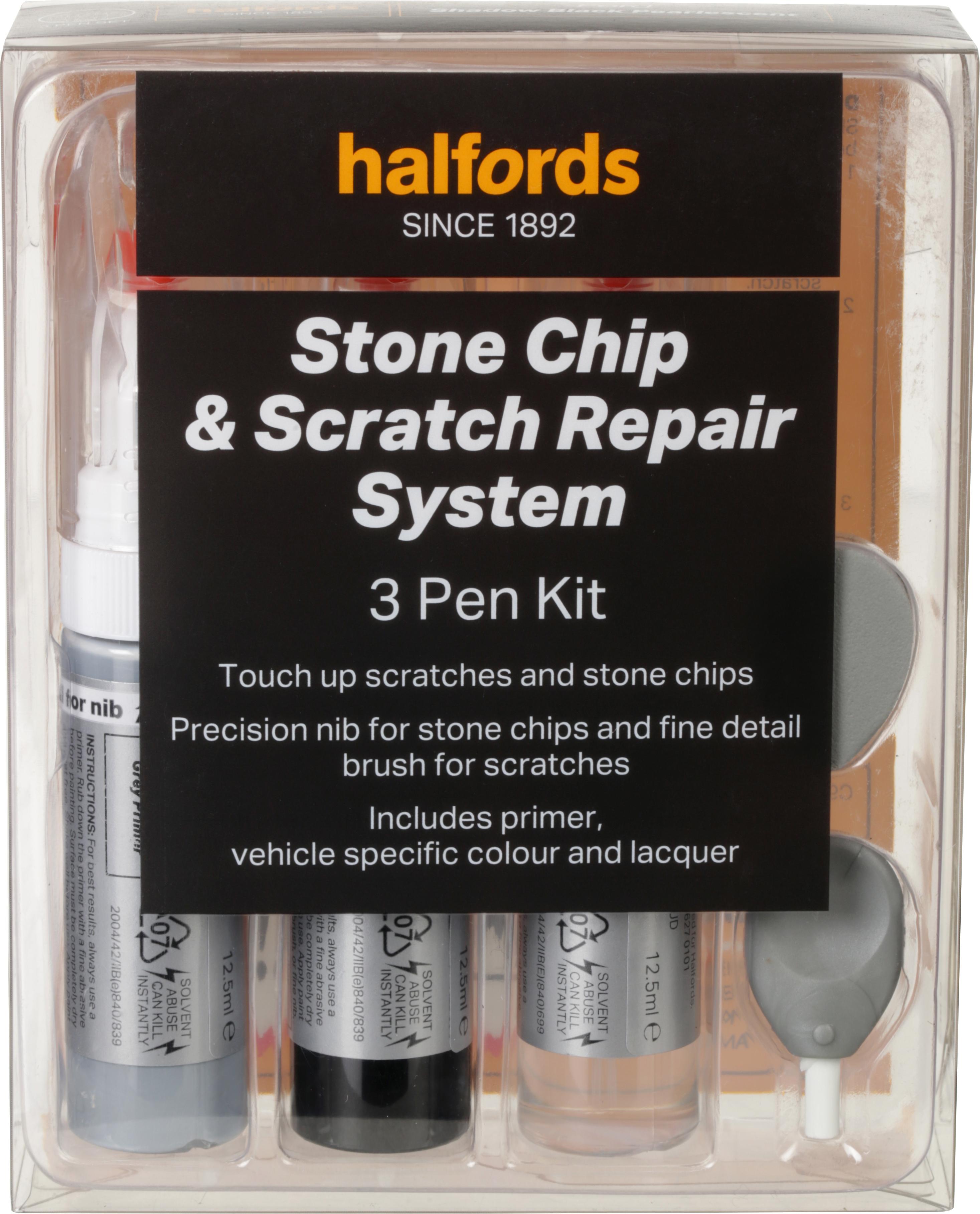 Halfords Ford Shadow Black Scratch & Chip Repair Kit