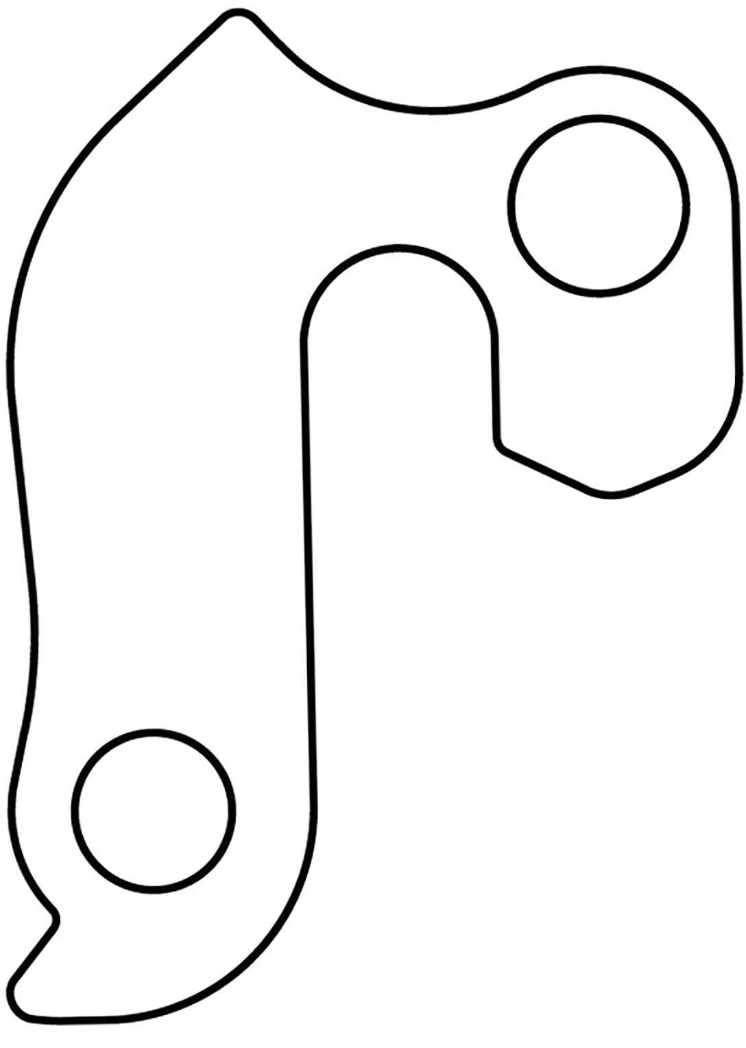 M Part Gear Hanger GH-120