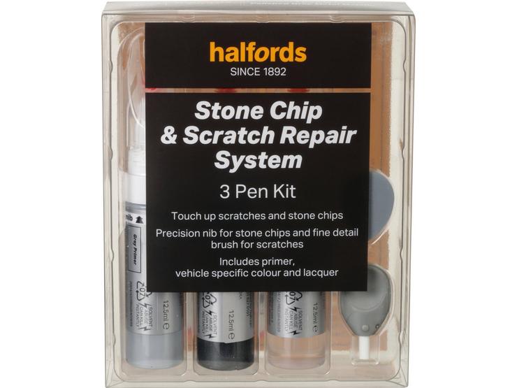Halfords Honda Polished Grey Metal Scratch & Chip Repair Kit