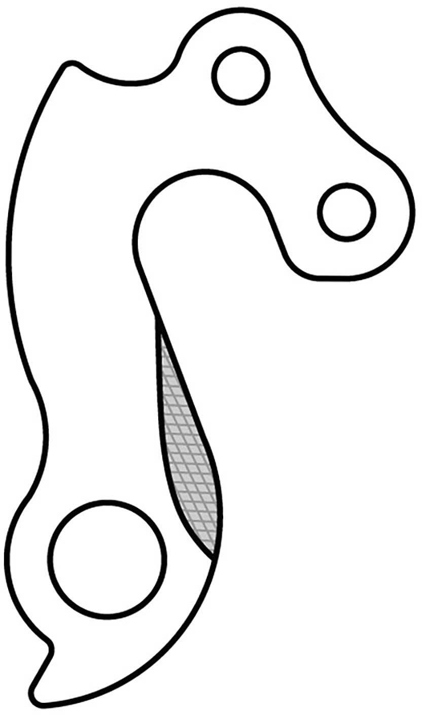 M Part Gear Hanger GH-121
