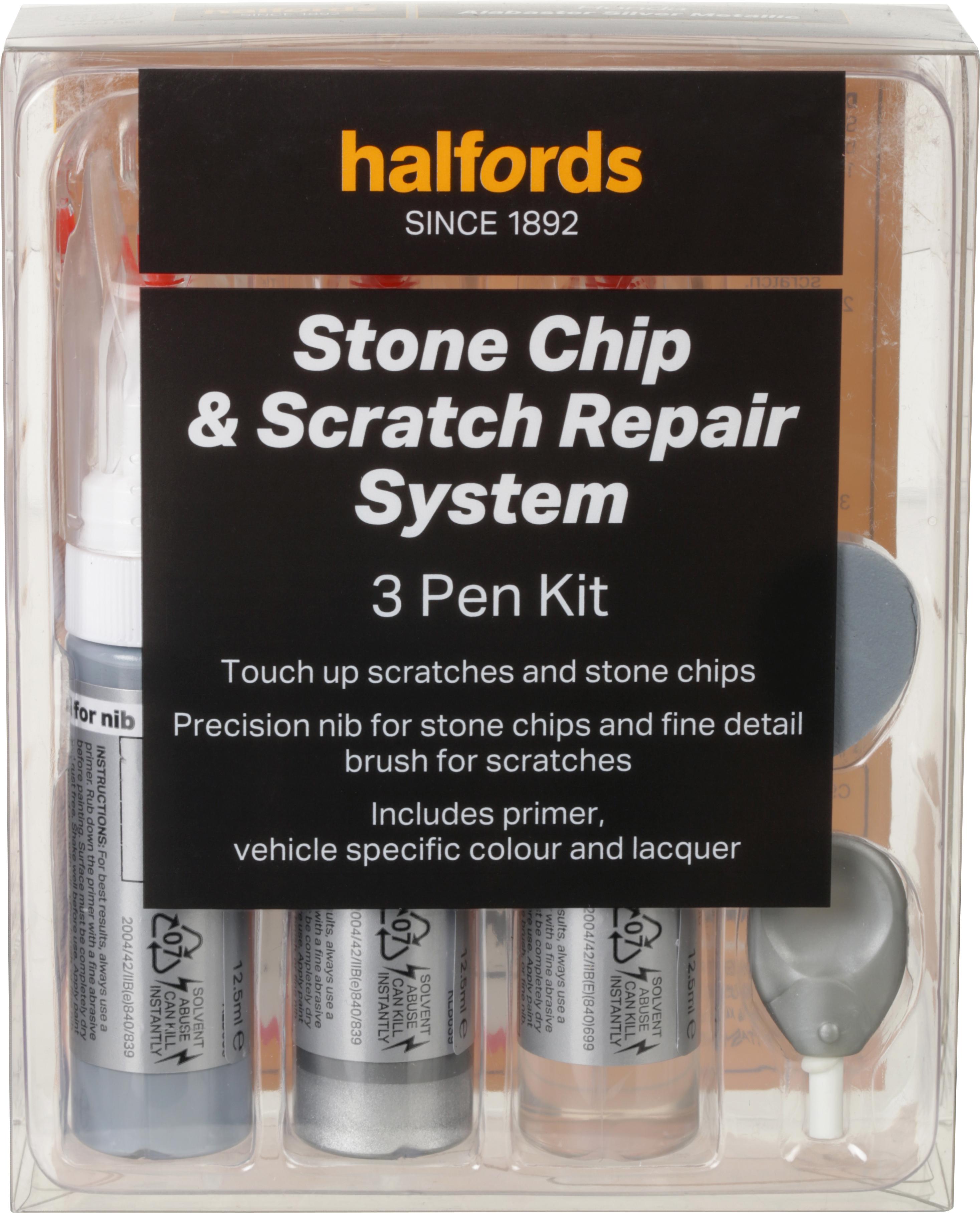 Halfords Honda Alabaster Silver Scratch & Chip Repair Kit
