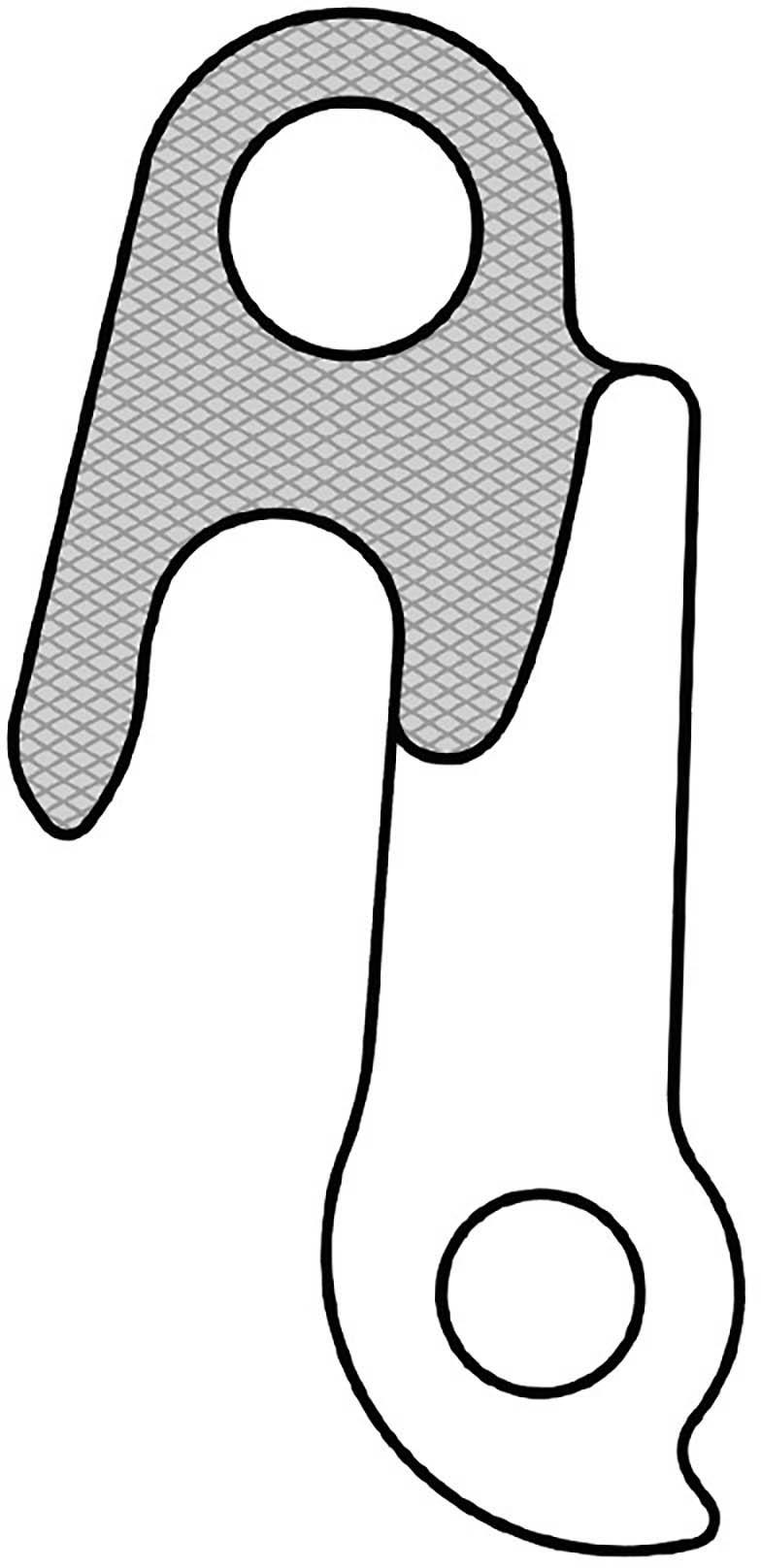 M Part Gear Hanger GH-124
