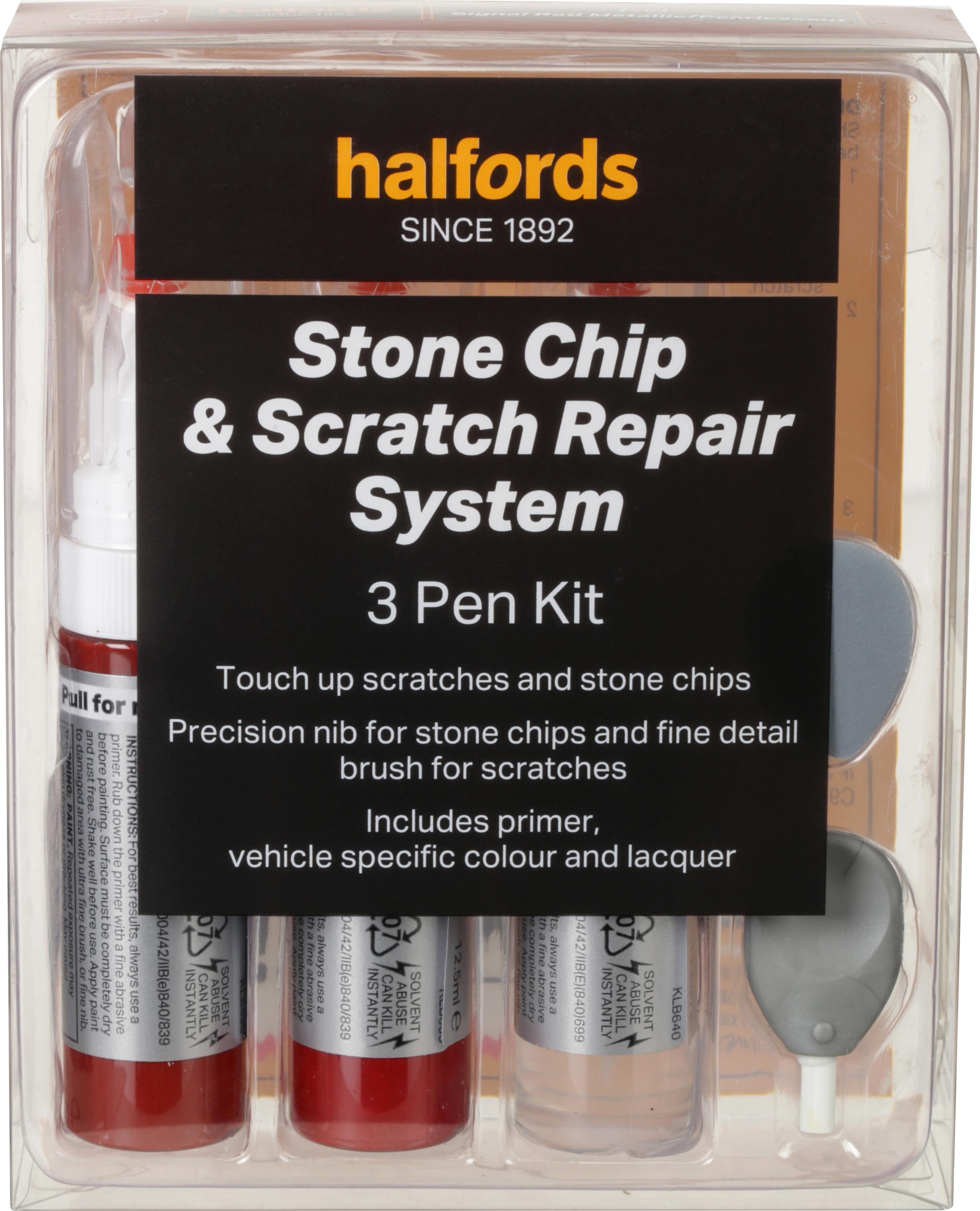 Halfords Kia Signal Red Scratch & Chip Repair Kit