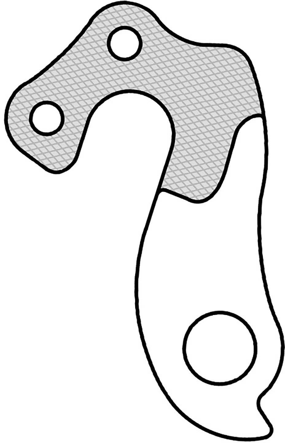 M Part Gear Hanger GH-126