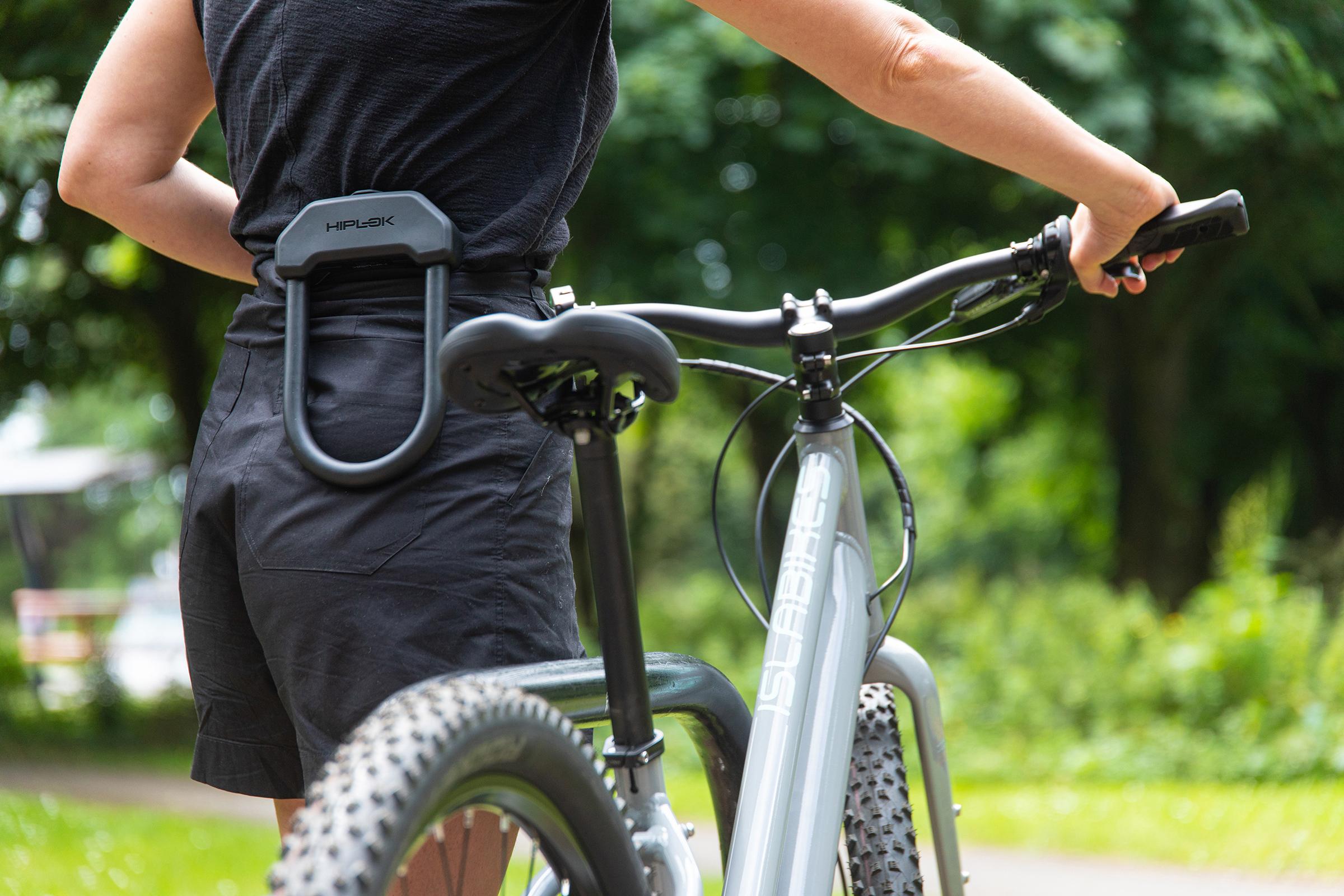 Hiplok DX Wearable Bike Lock - Black