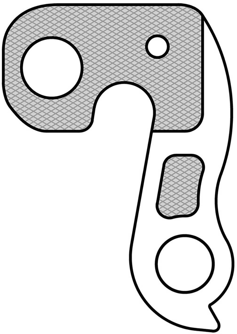 M Part Gear Hanger GH-127