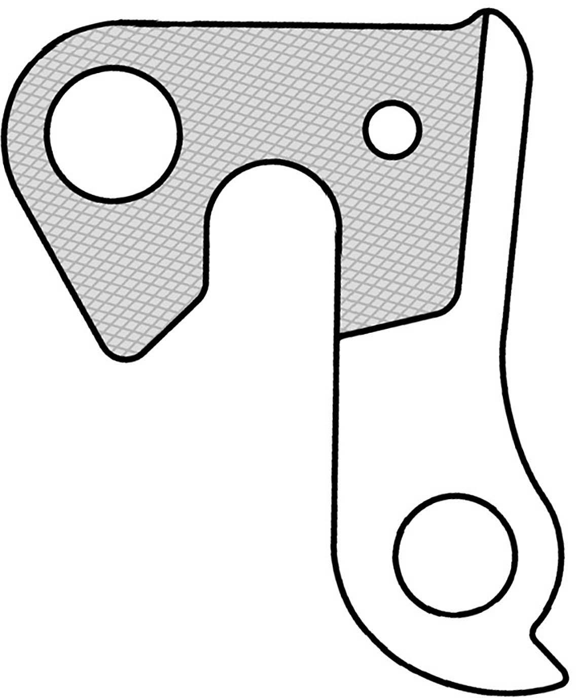 M Part Gear Hanger GH-128