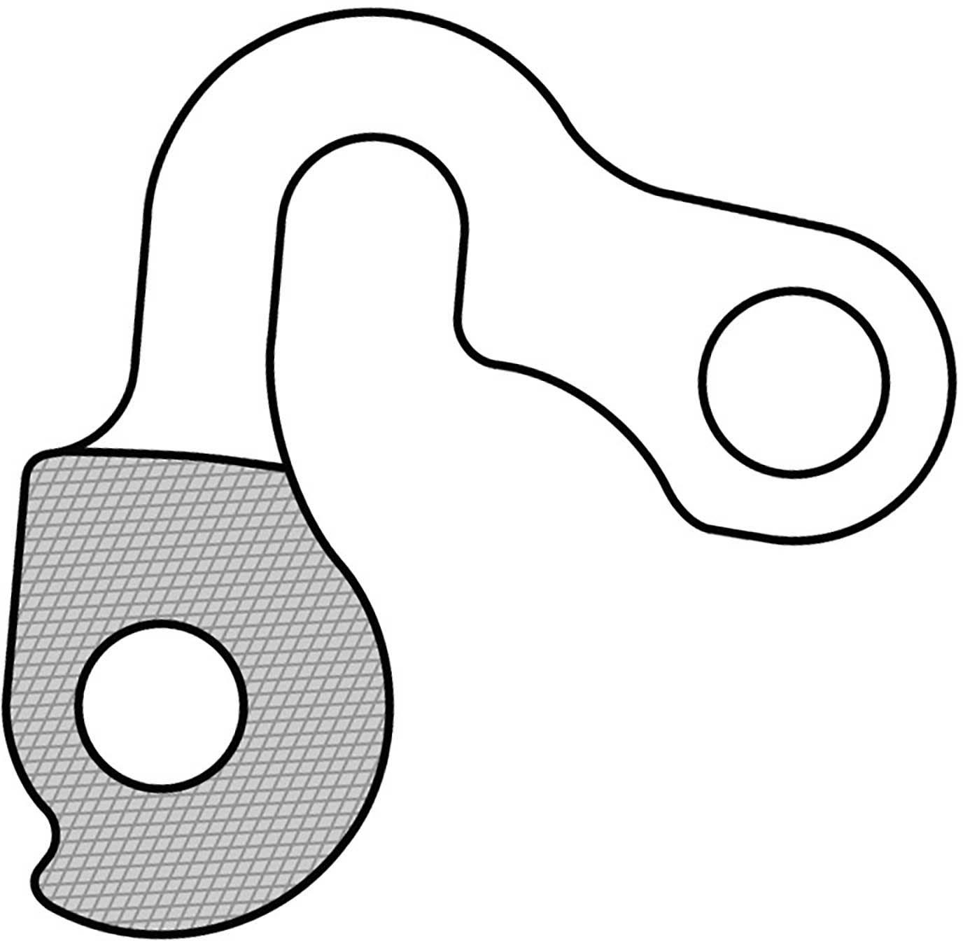 M Part Gear Hanger GH-129