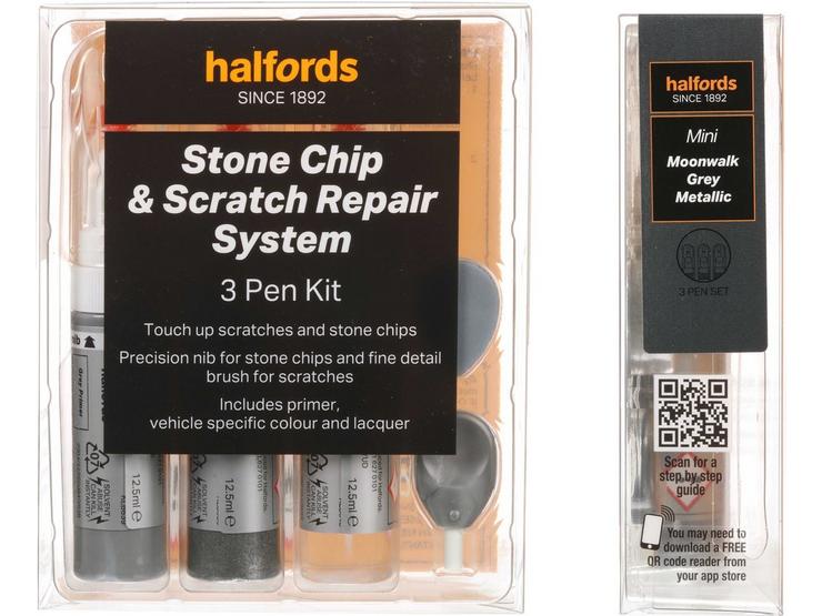 Halfords BMW Mini Midnight Black Scratch & Chip Repair Kit