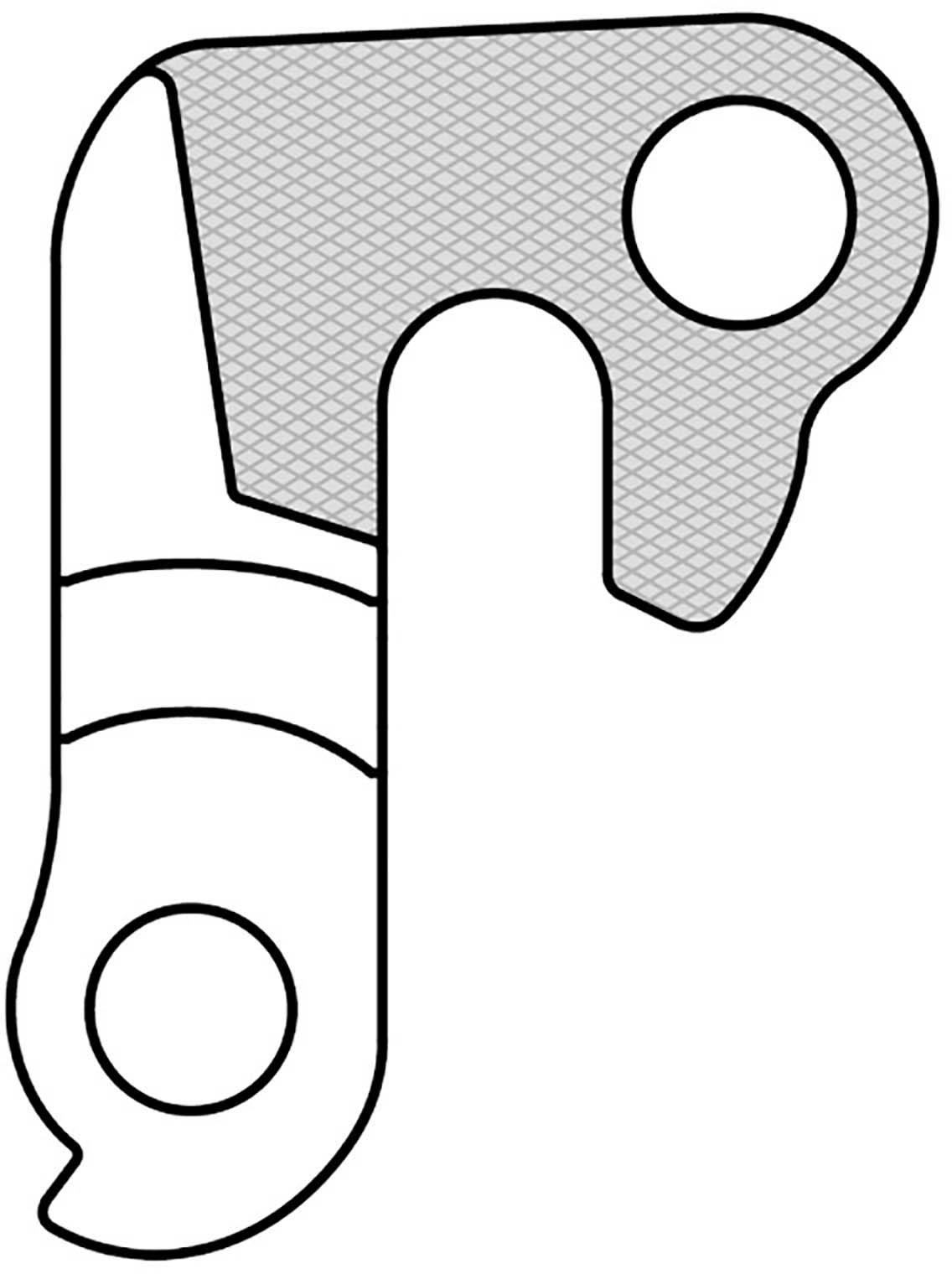 M Part Gear Hanger GH-134