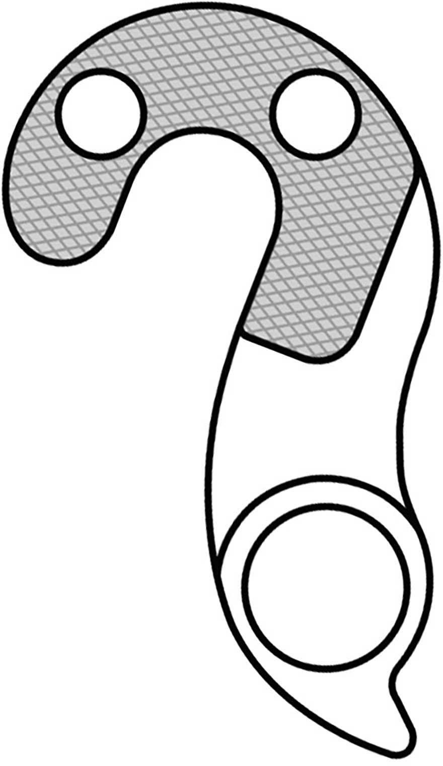 M Part Gear Hanger GH-135