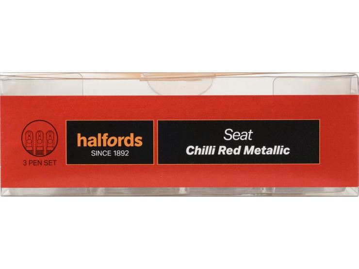Halfords Seat Chilli Red Scratch & Chip Repair Kit
