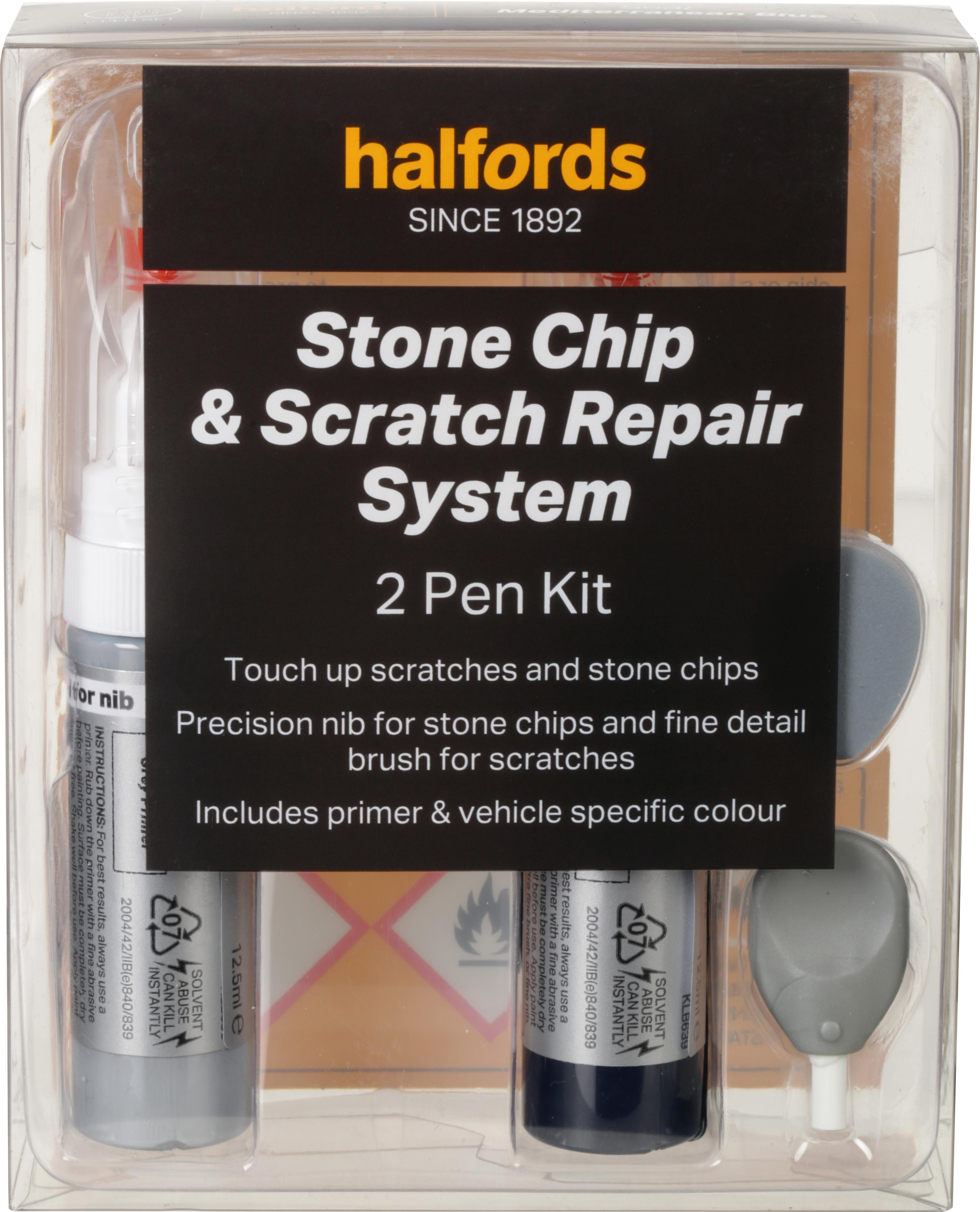 Halfords Nissan Nero Black Scratch & Chip Repair Kit