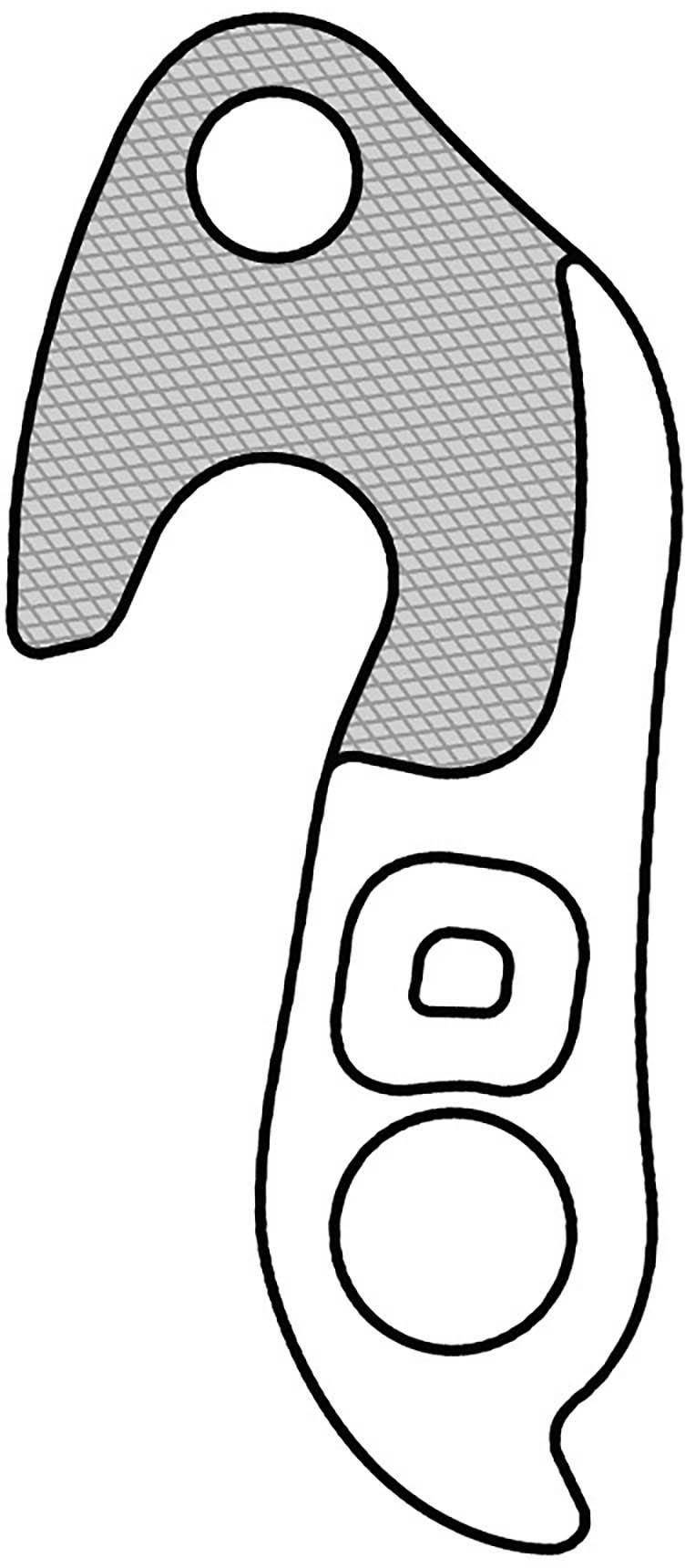 M Part Gear Hanger GH-142
