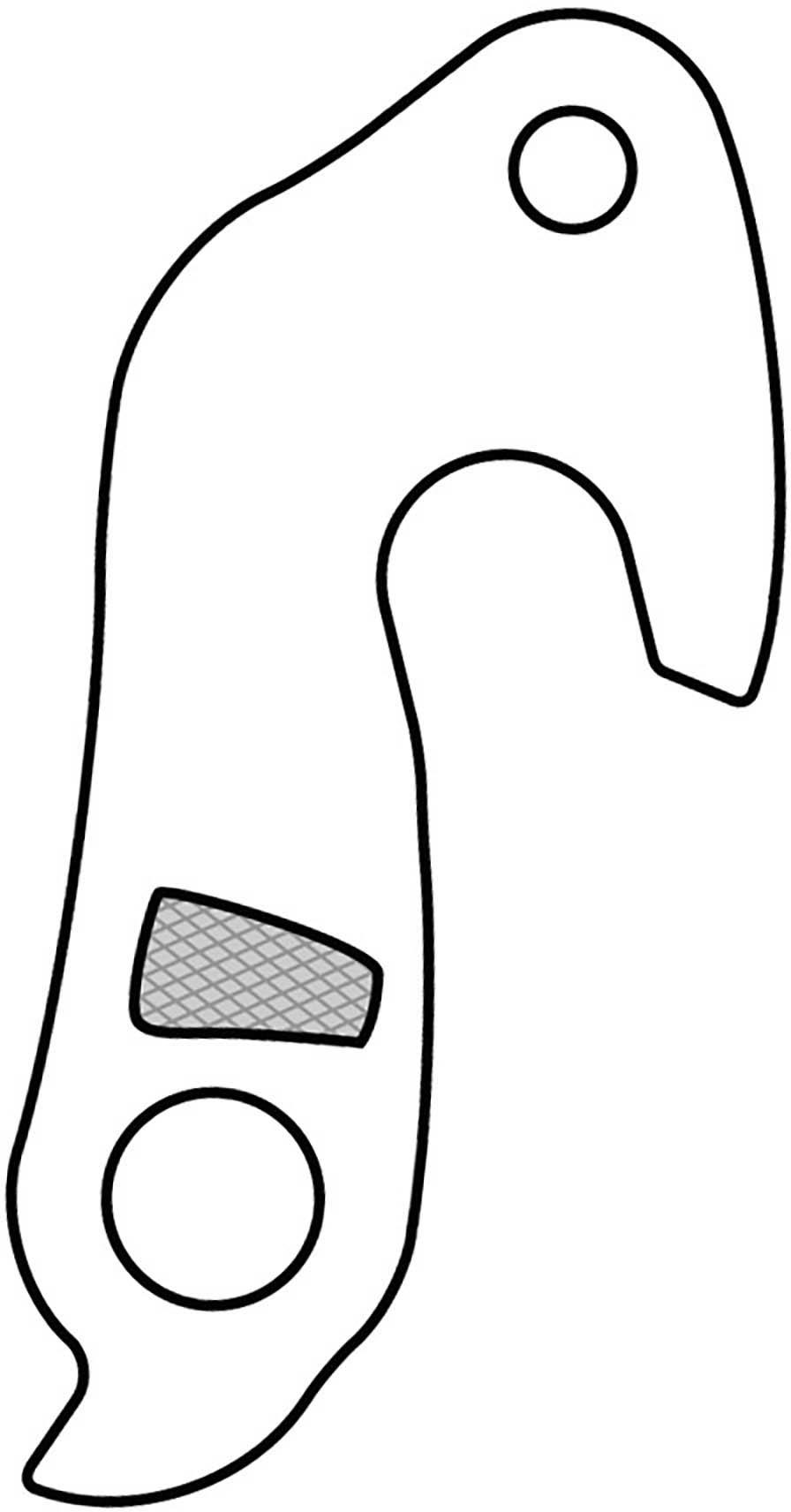 M Part Gear Hanger GH-142