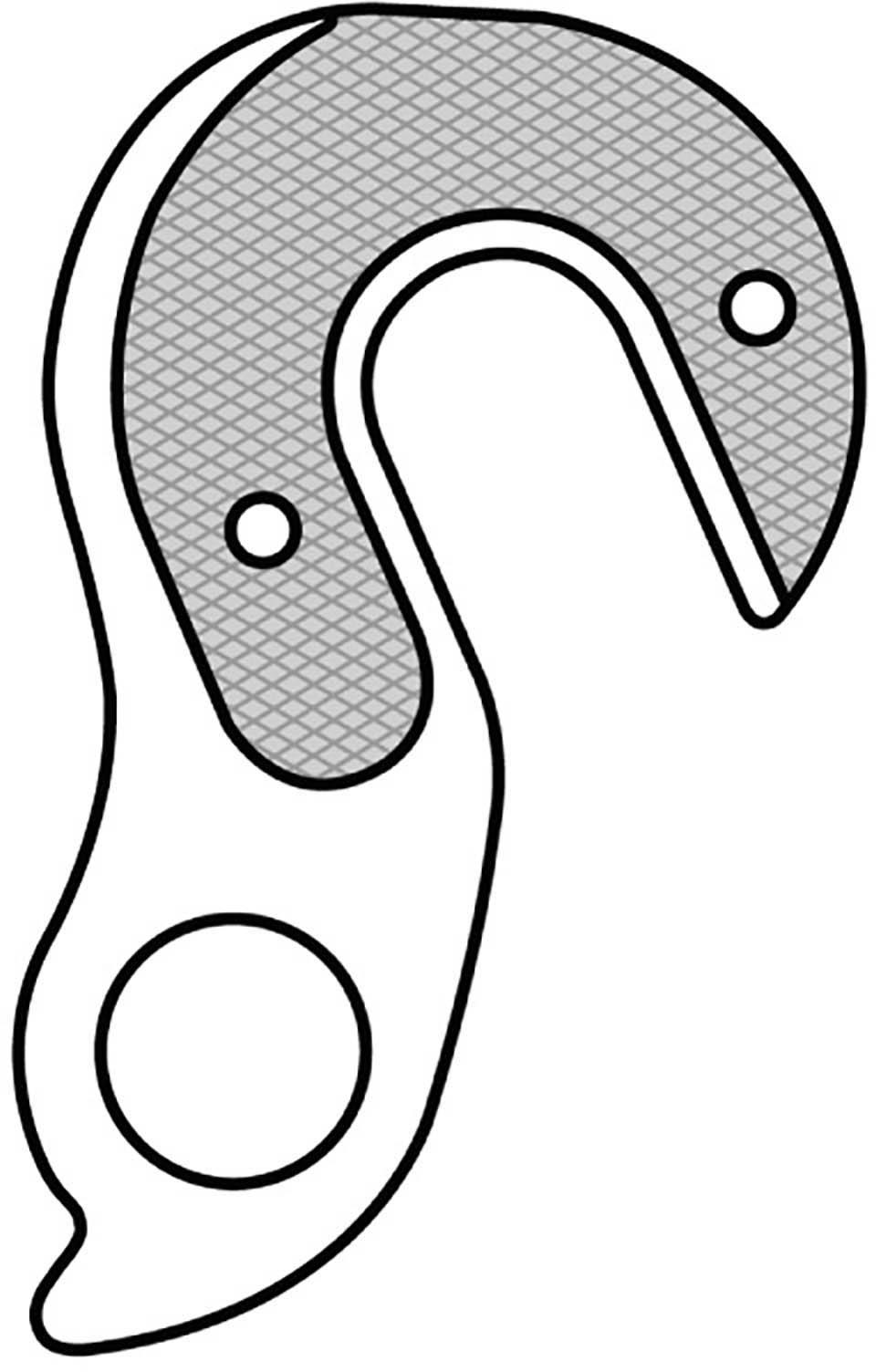 M Part Gear Hanger GH-143