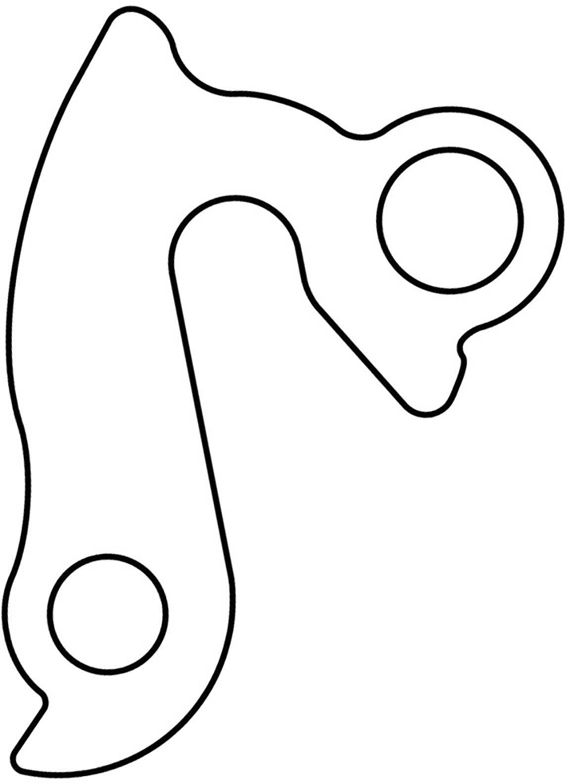 M Part Gear Hanger GH-145