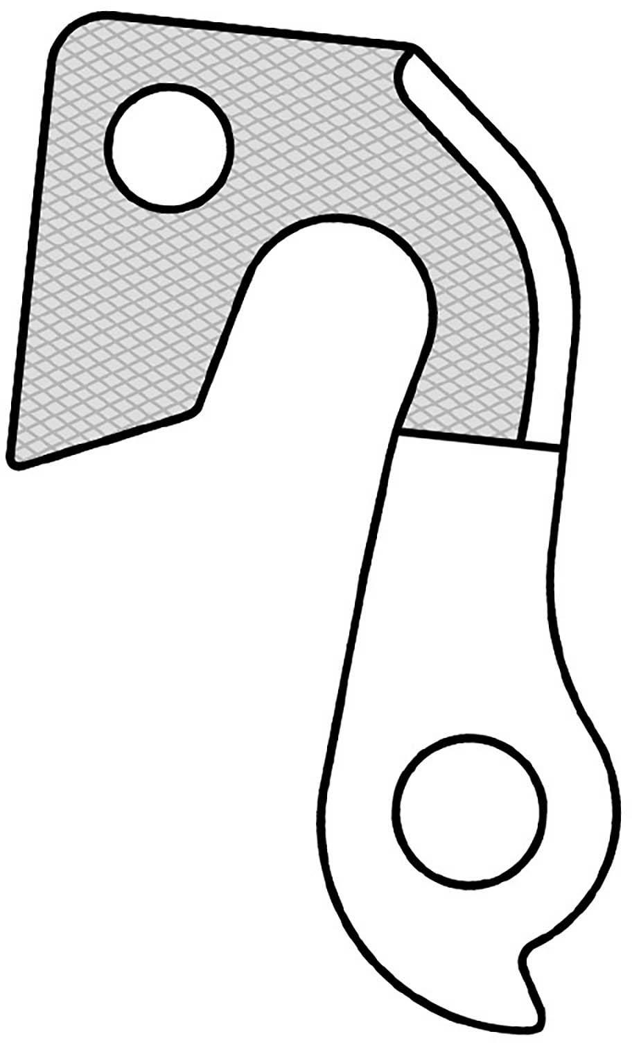 M Part Gear Hanger GH-146