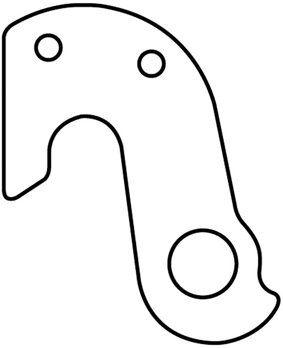 M Part Gear Hanger GH-151