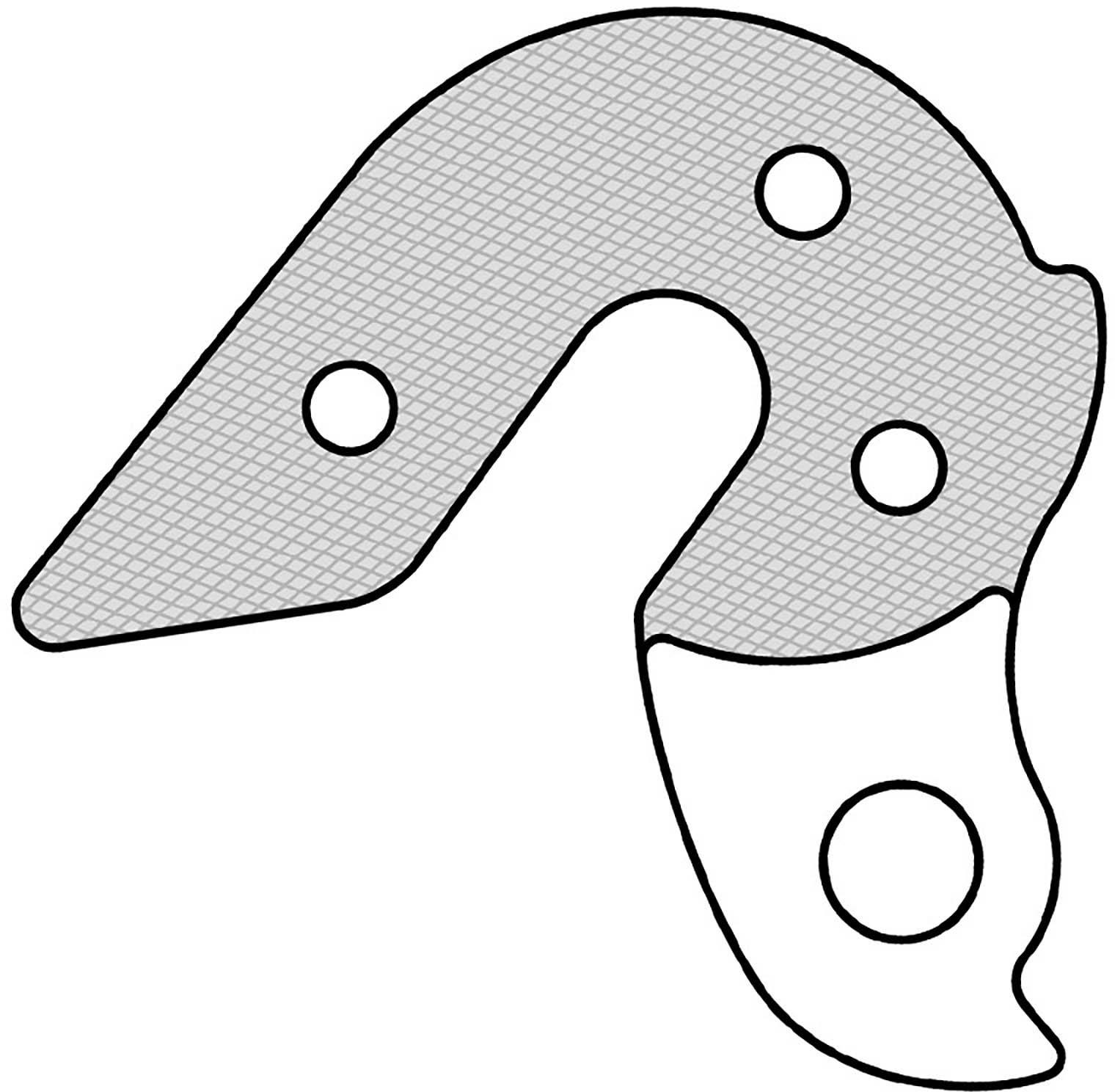 M Part Gear Hanger GH-152