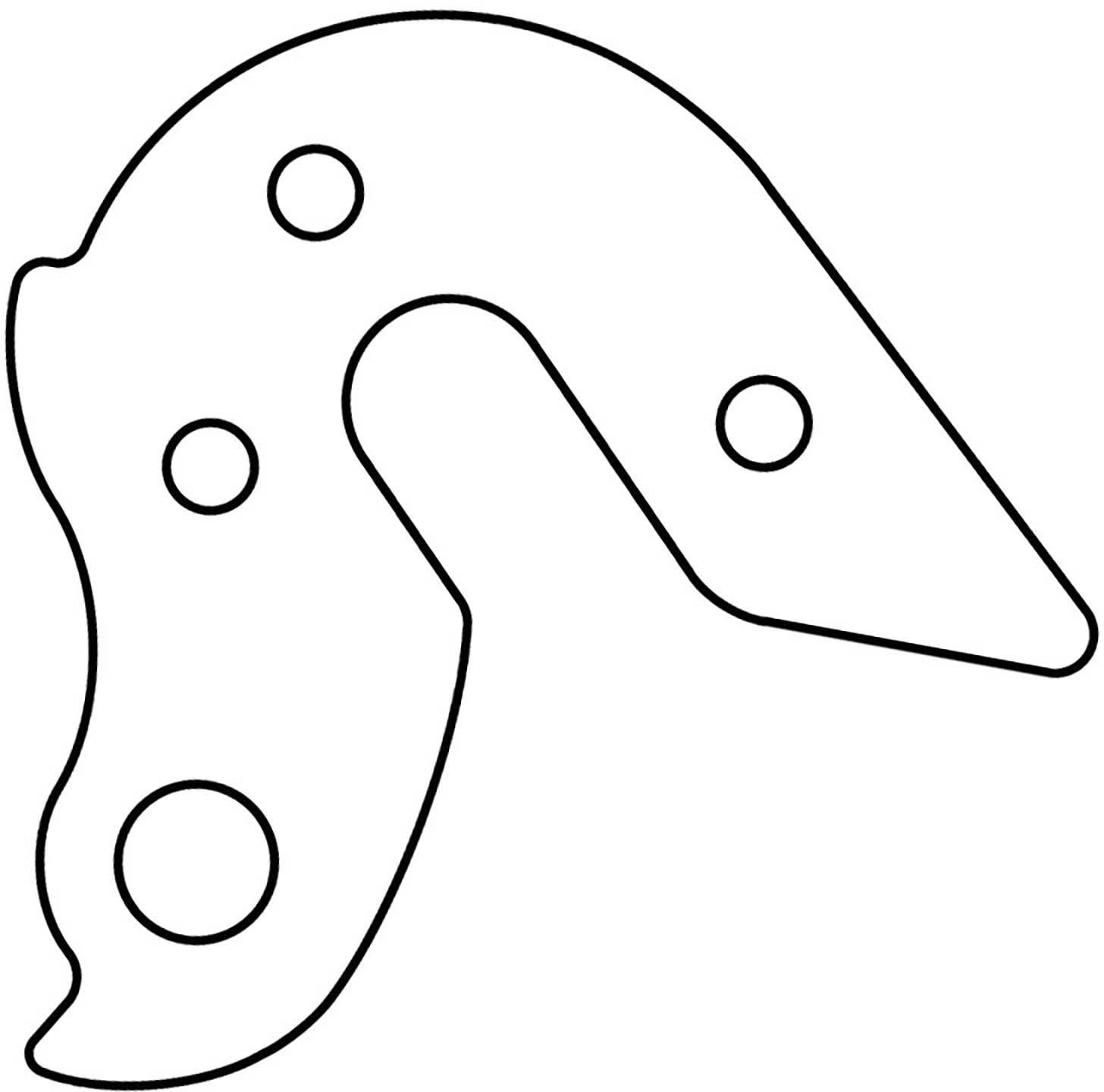 M Part Gear Hanger GH-152