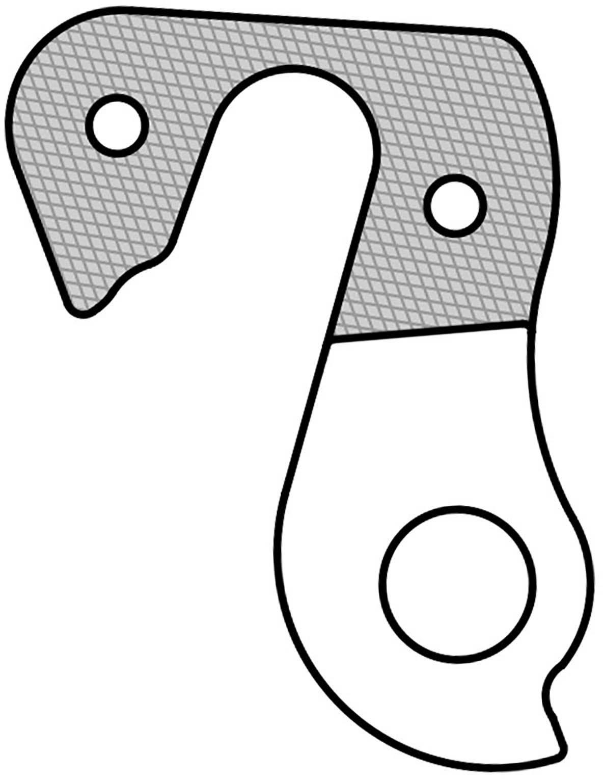 M Part Gear Hanger GH-155