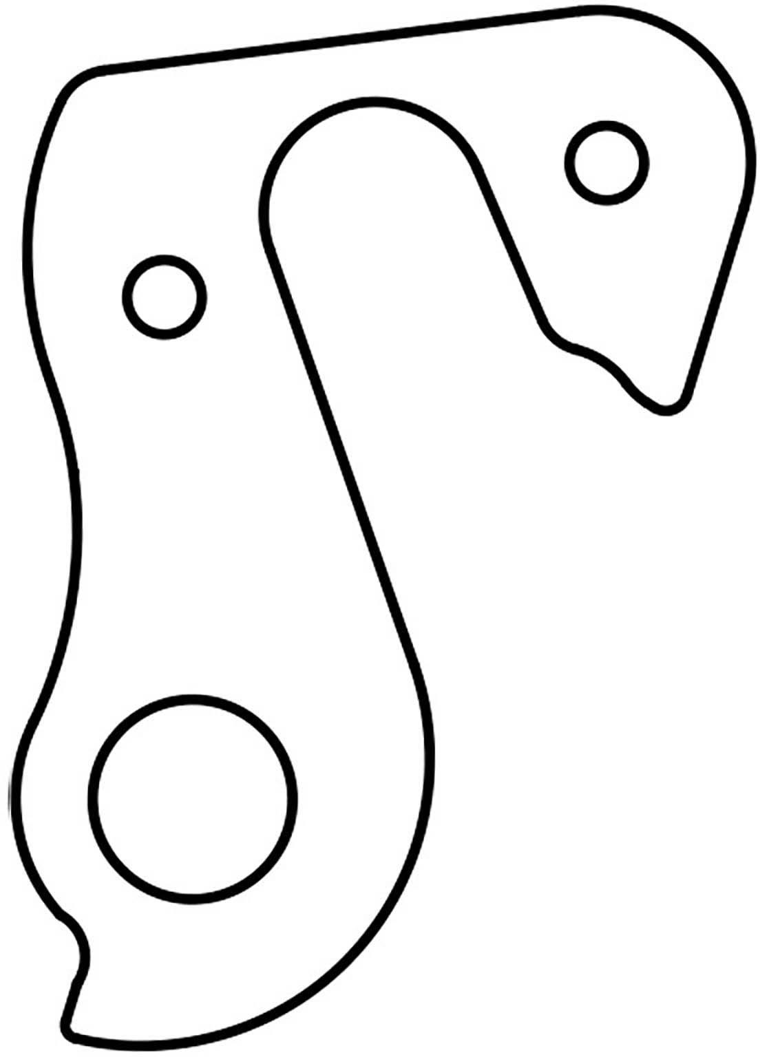 M Part Gear Hanger GH-155