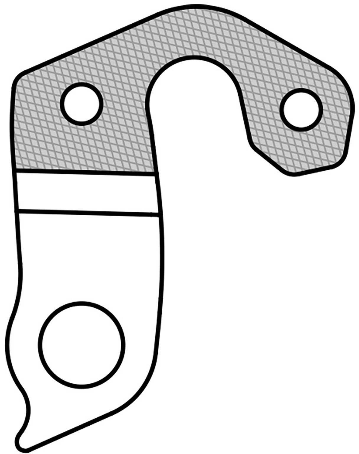 M Part Gear Hanger GH-156