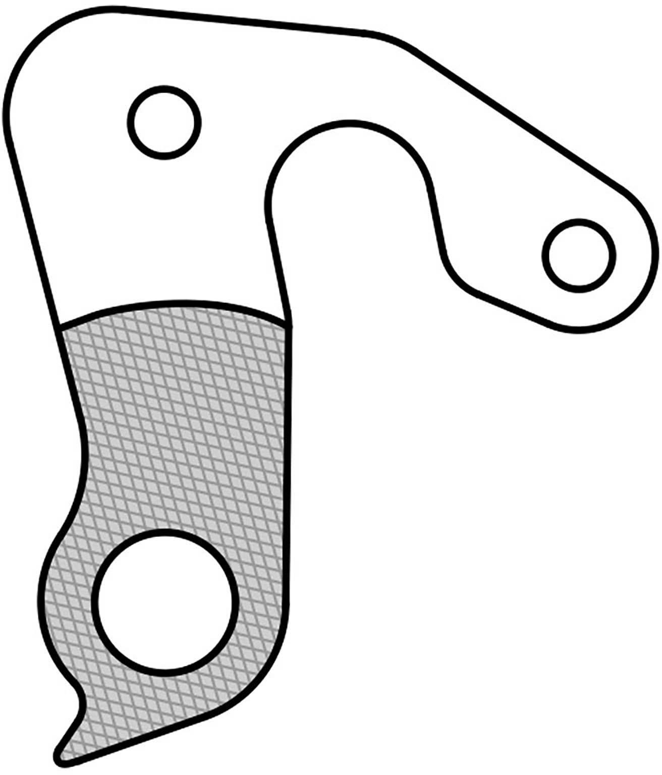 M Part Gear Hanger GH-157