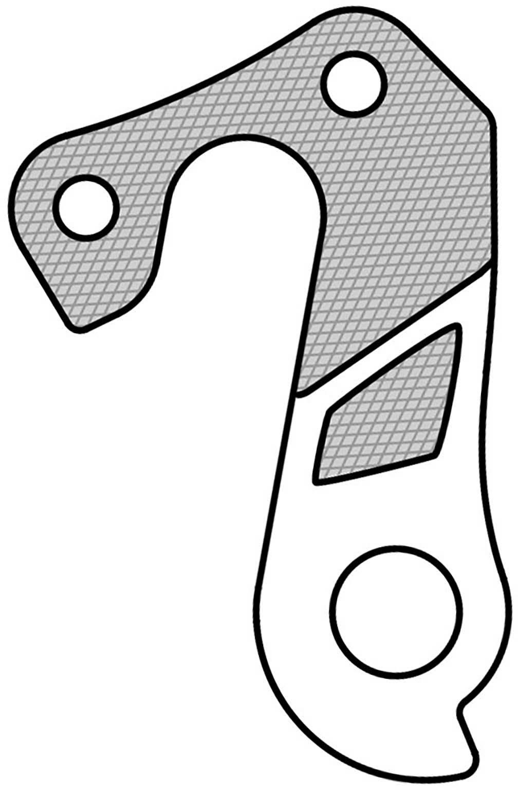 M Part Gear Hanger GH-162
