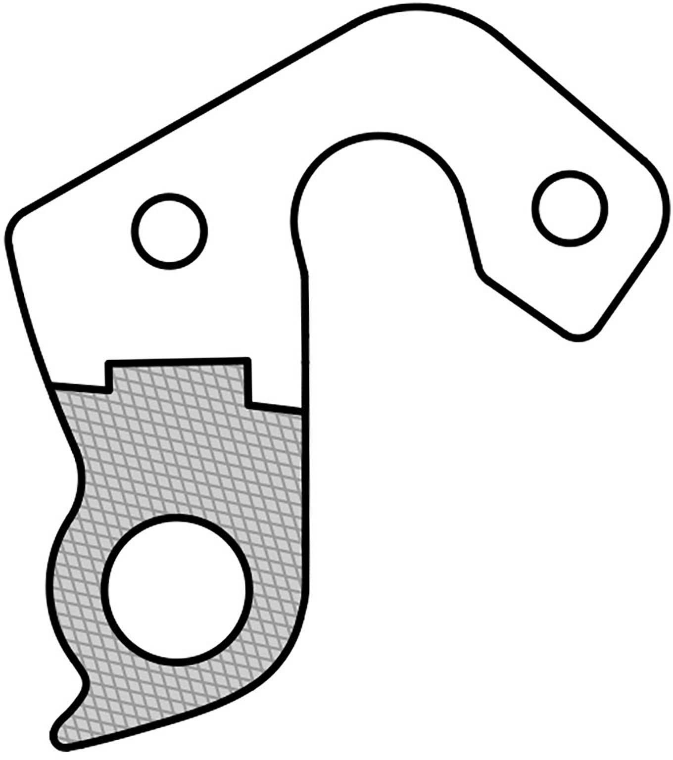 M Part Gear Hanger GH-163