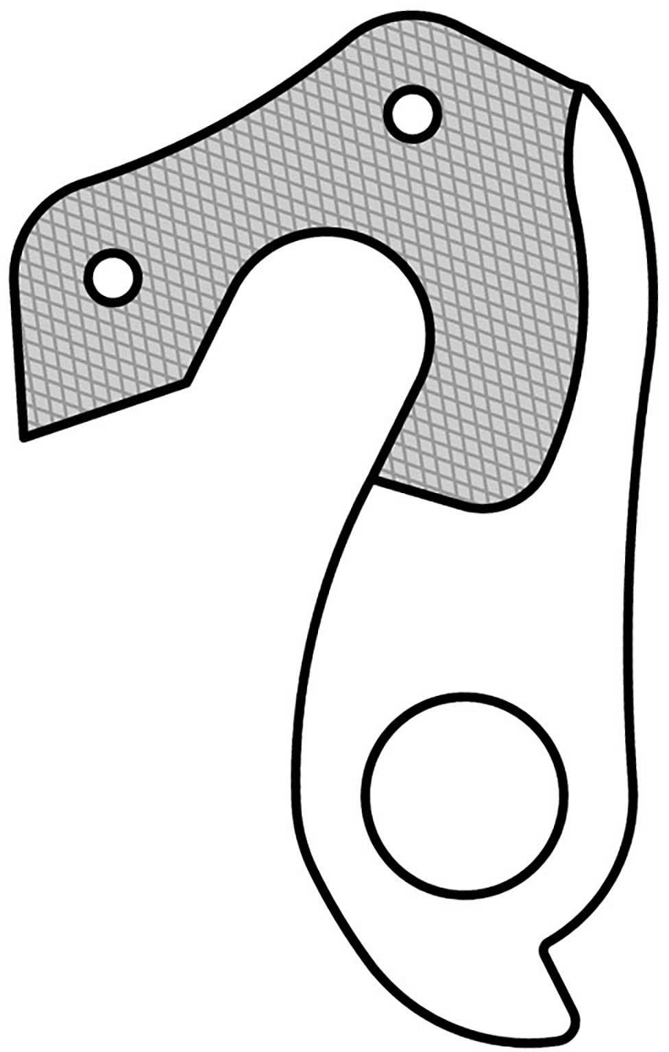 M Part Gear Hanger GH-166