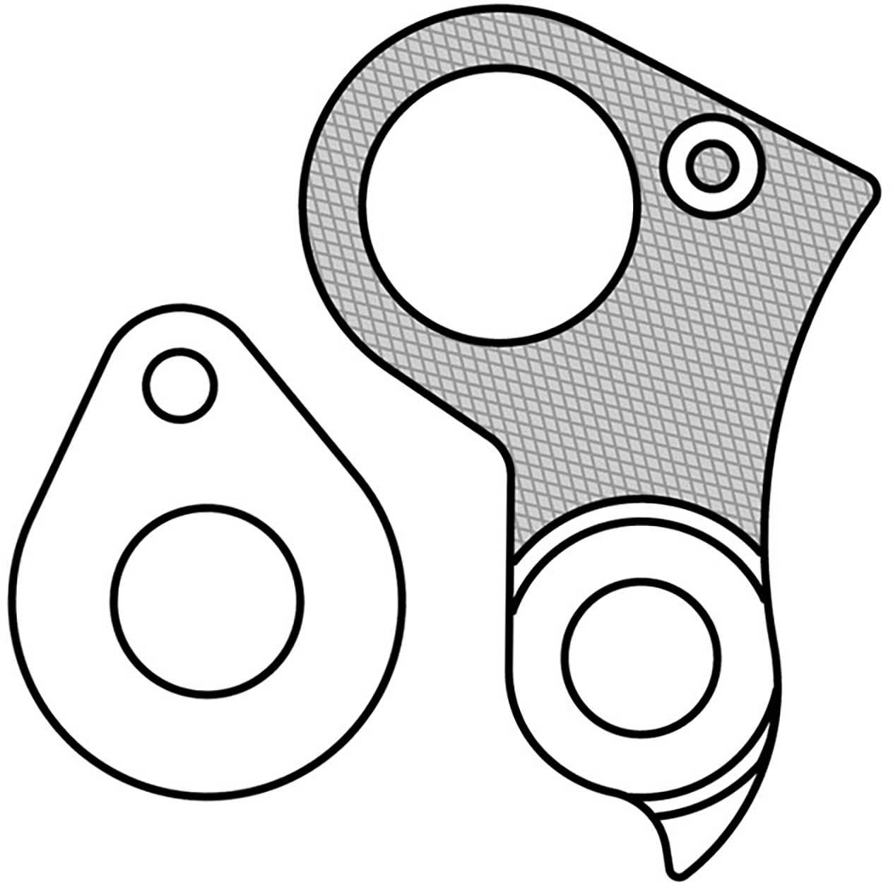 M Part Gear Hanger GH-176