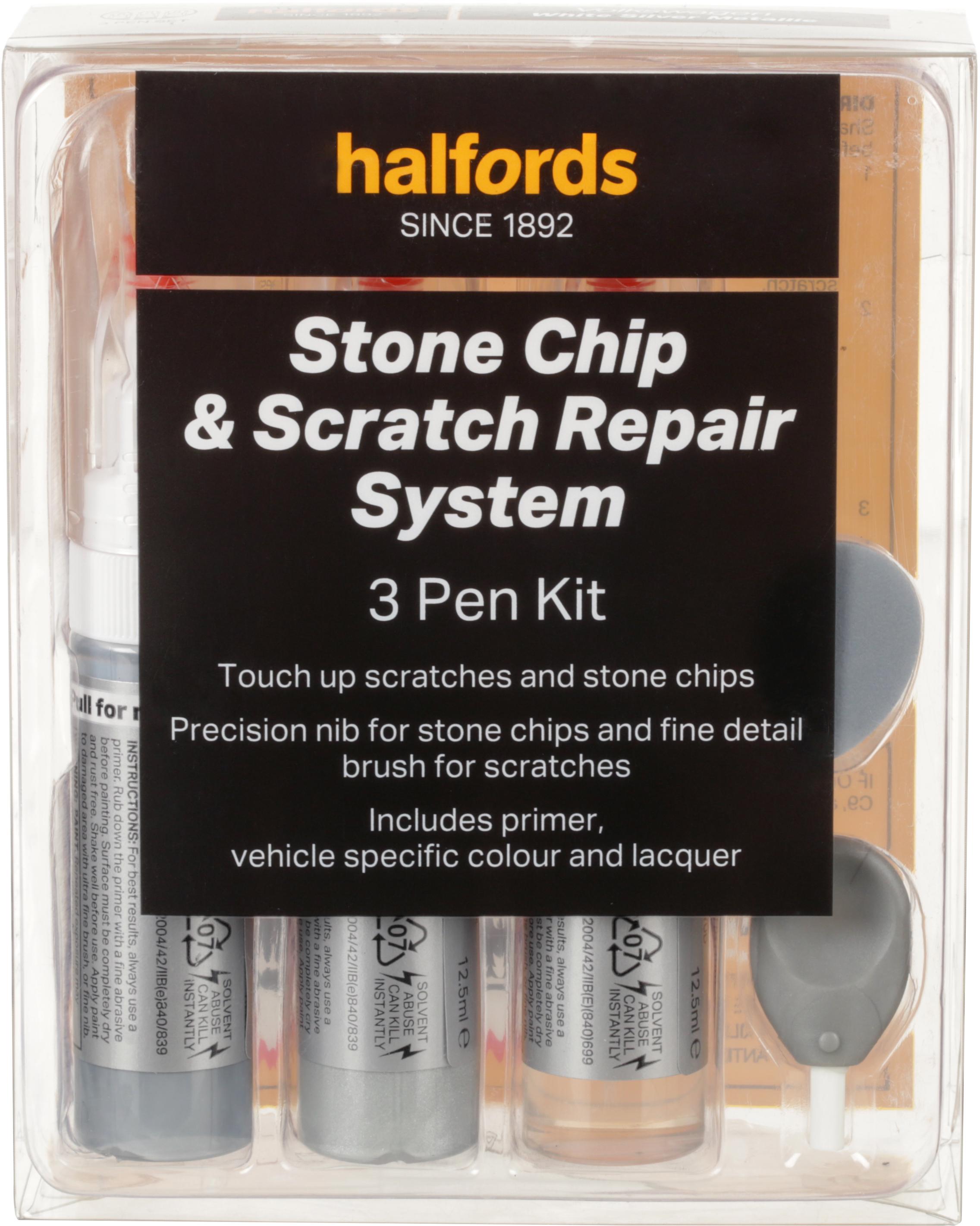 Halfords Vw White Silver Scratch & Chip Repair Kit
