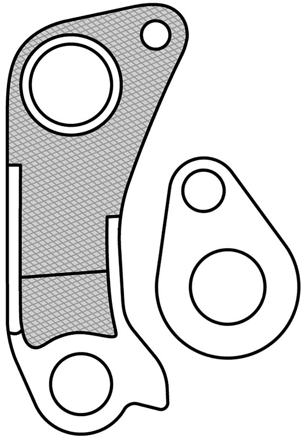 M Part Gear Hanger GH-181