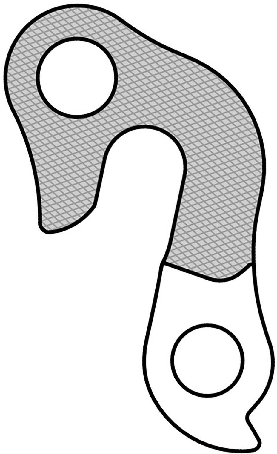 M Part Gear Hanger GH-205