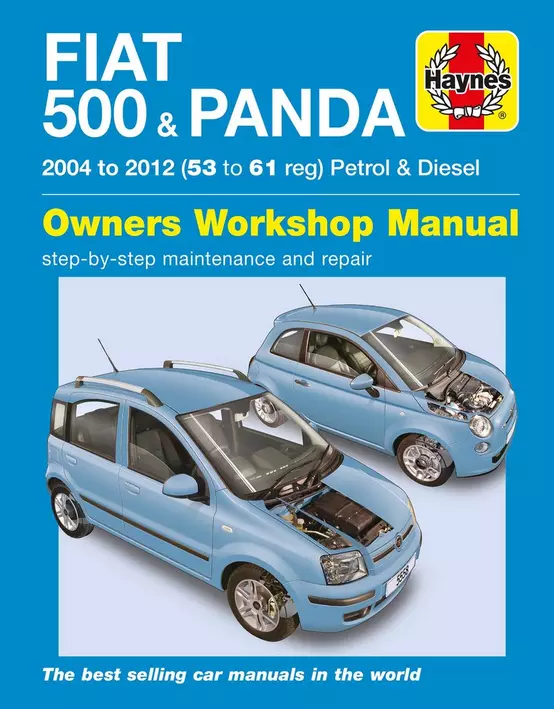 Haynes Fiat 500 & Panda (04 - 12) Manual | Halfords UK