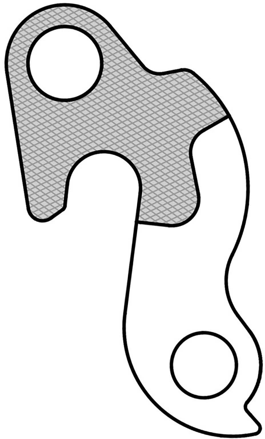 M Part Gear Hanger GH-237