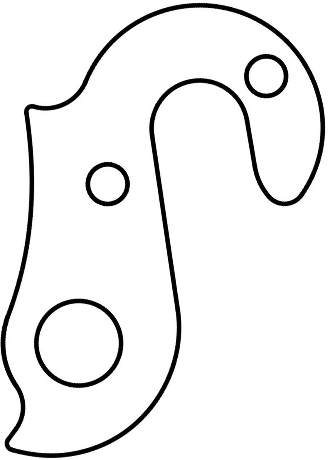 M Part Gear Hanger GH-245