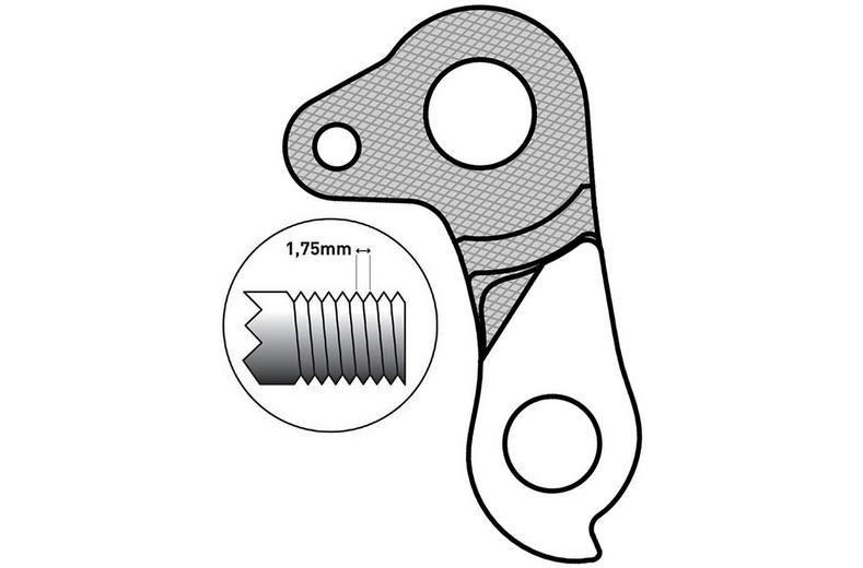 M Part Gear Hanger GH-251 M Part Gear Hanger GH-251