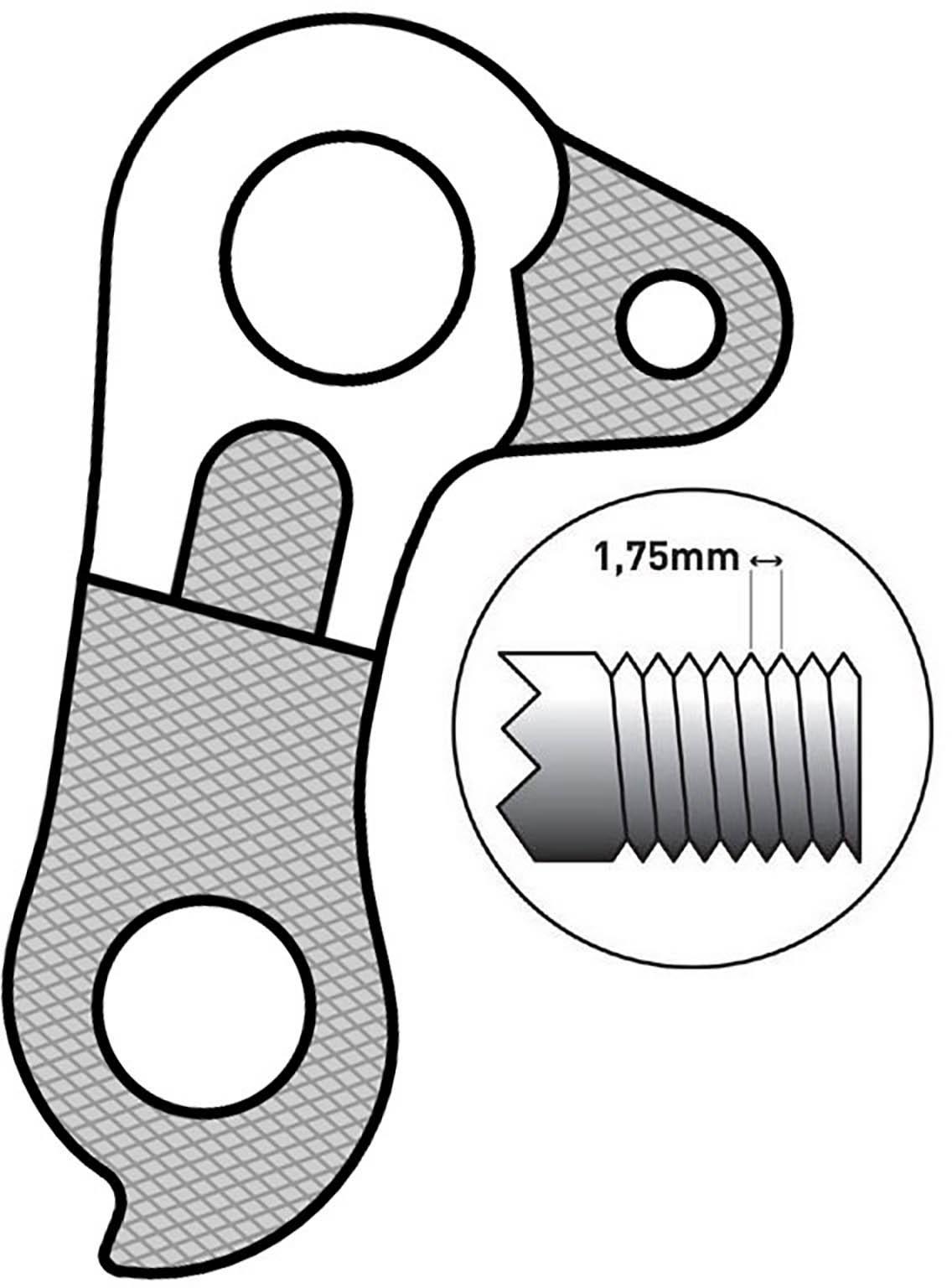 M Part Gear Hanger GH-251