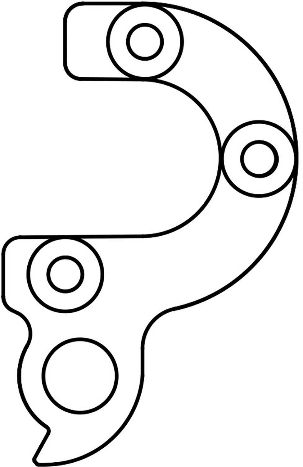 M Part Gear Hanger GH-253