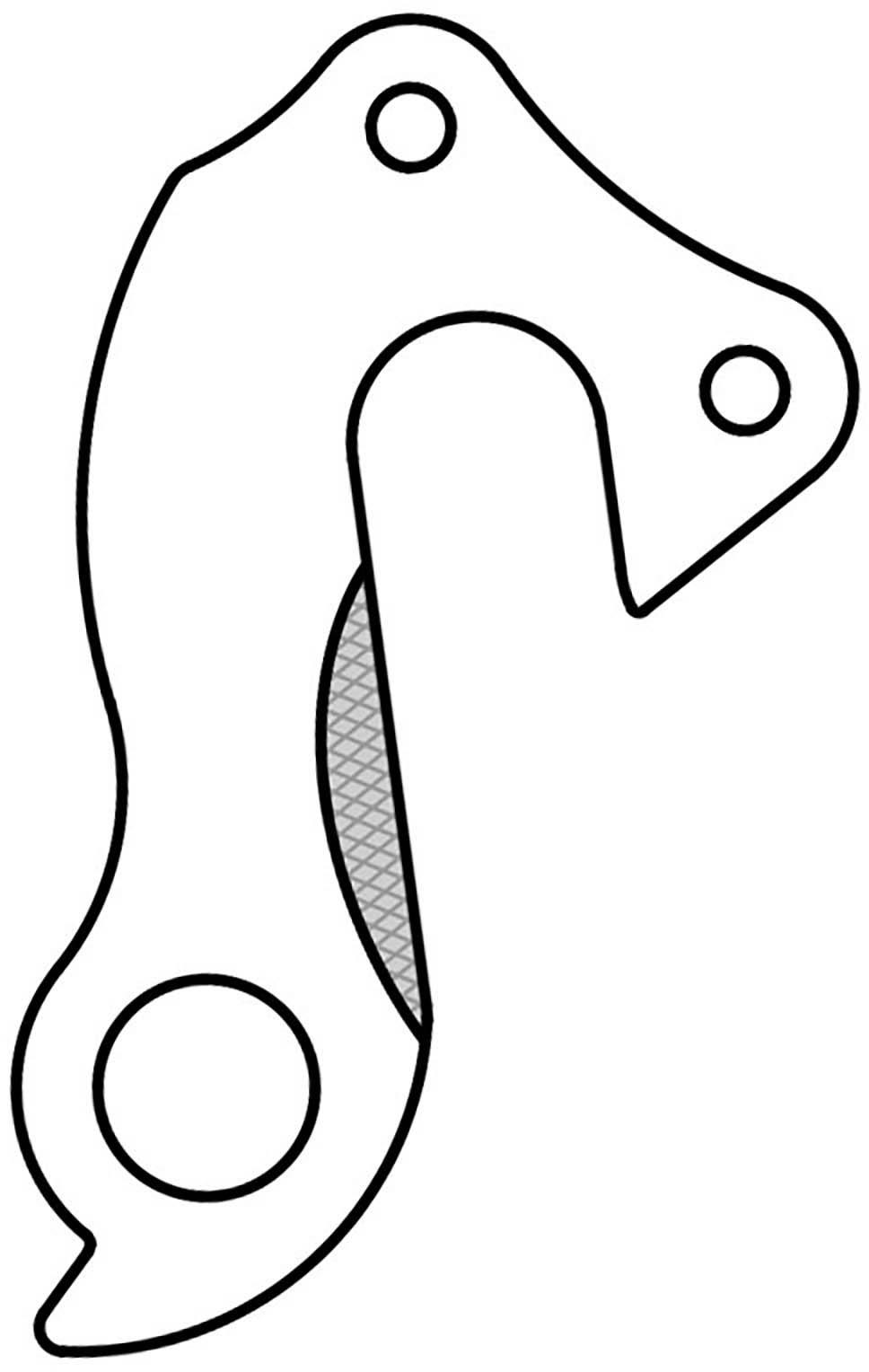 M Part Gear Hanger GH-254