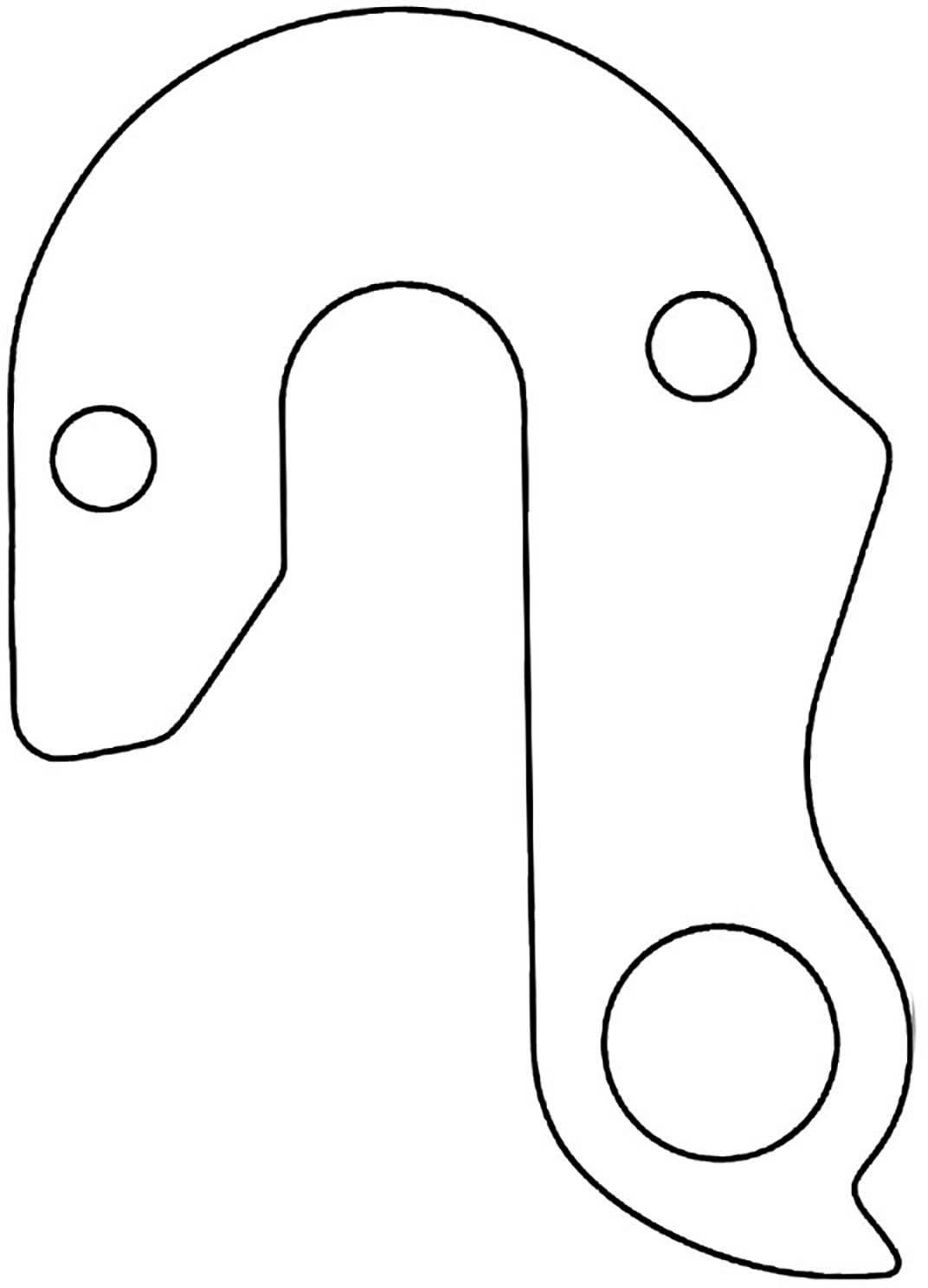 M Part Gear Hanger GH-263