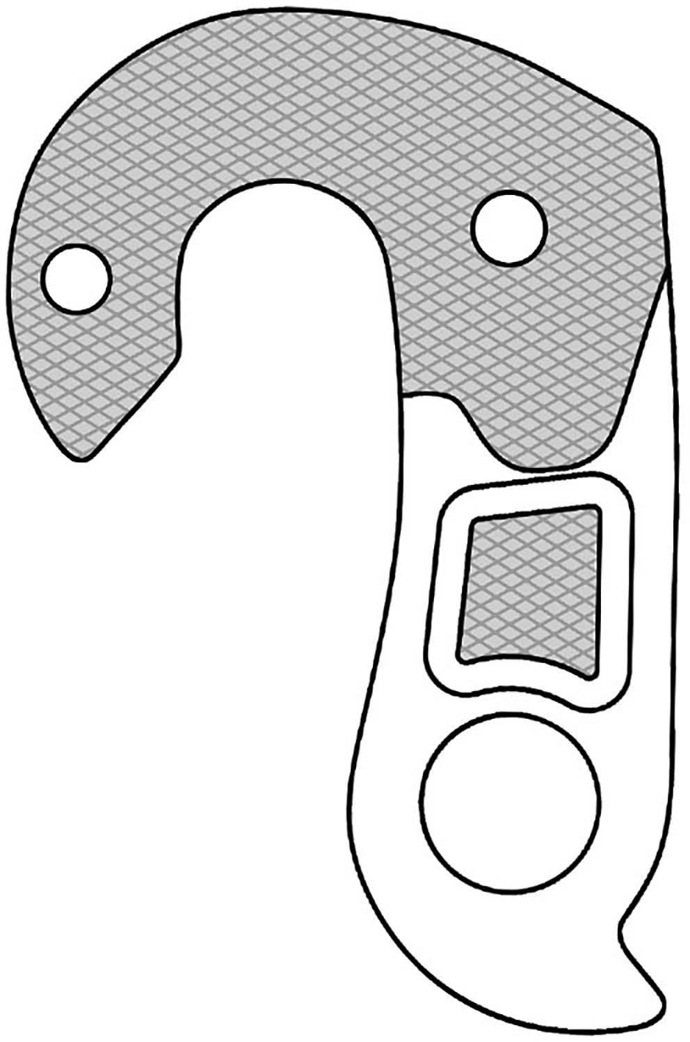 M Part Gear Hanger GH-268