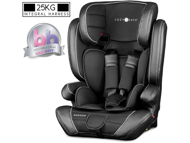 CozyNSafe Hudson (25KG Harness) Group 1/2/3 ISOFIX Car Seat – Black