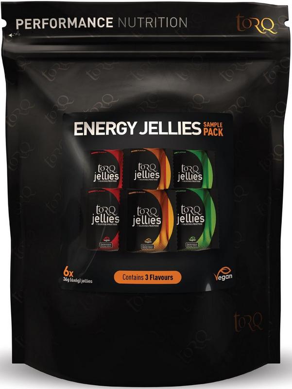 Halfords TORQ Energy Jellies Sample Pack (Pack of 6) | Extra 8% off for BC Members