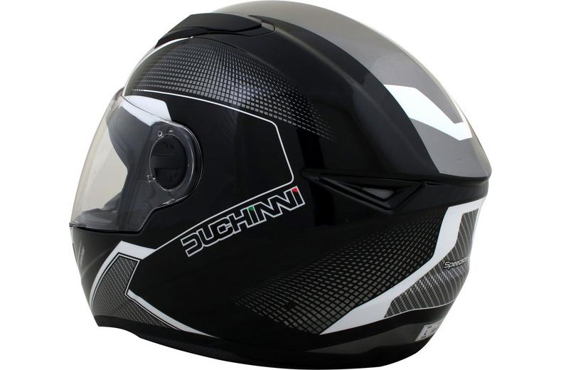 Duchinni D811 Gloss Black/Gunmetal Motorcycle Helmet Duchinni D811 Gloss Black/Gunmetal Motorcycle Helmet